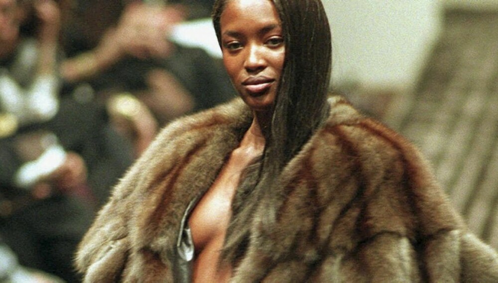 BEGGE DELER: Naomi Campbell har deltatt i kampanjer mot pels, men har også vist fram pels på catwalken.