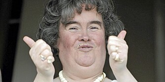 NETT DAME: Susan Boyle (47) fra Britains got Talent er en sensasjon på kjente nettsteder.