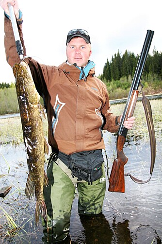 HANNGJEDDE: Denne ble skutt i Einavatnet. Hunngjedda slapp unna denne gangen. HANNGJEDDE: Denne ble skutt i Einavatnet. Hunngjedda slapp unna denne gangen.