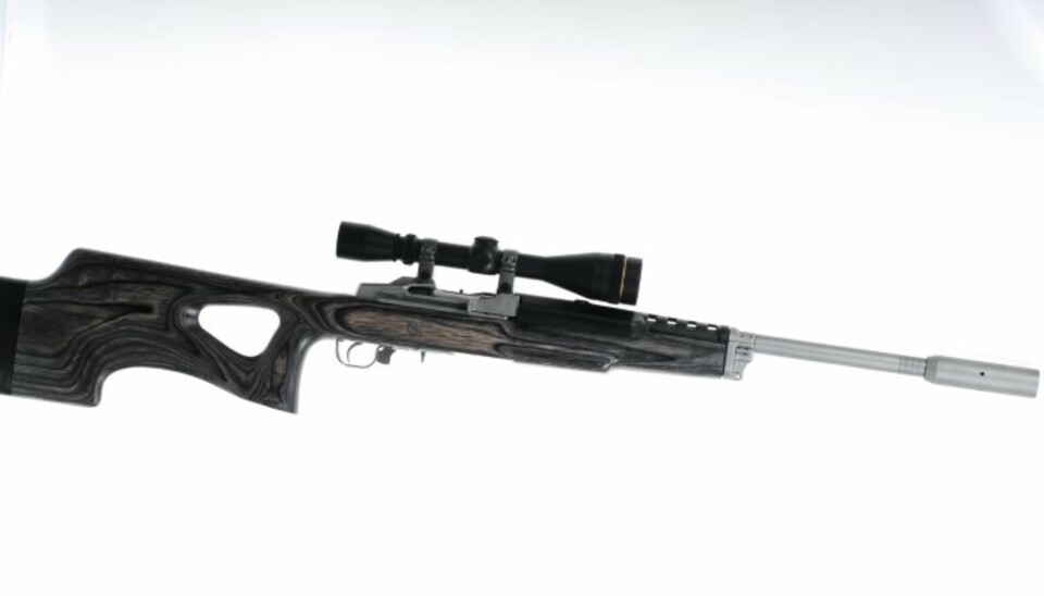 Ruger Mini 14 Target Rifle. (Foto: Eirik Moen)