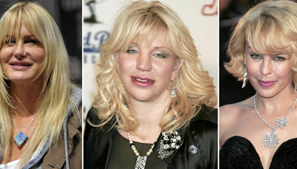 PUTETRYNER: Daryl Hannah, Courtney Love og Kylie Minogue PUTETRYNER: Daryl Hannah, Courtney Love og Kylie Minogue