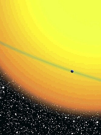 I SOLBANE: Kepler går i bane rundt solen.