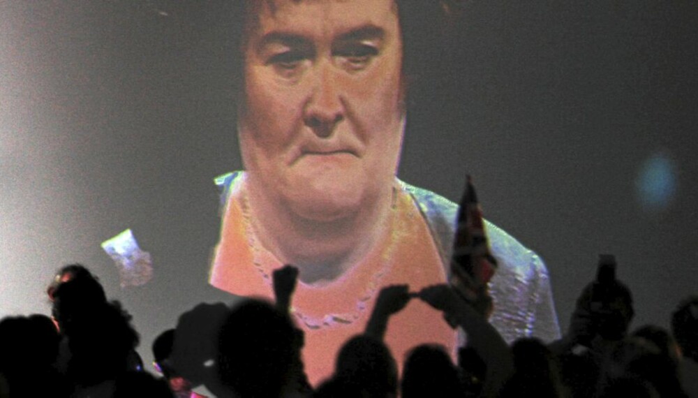 HARDT SLAG: Susan Boyle brøt sammen etter at den forespeilede førsteplassen glapp i Britain's got talent. I dag vender hun tilbake.