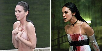 NAKEN OG FÆL: Megan Fox får vist frem flere sider av seg selv i Jennifer's Body.