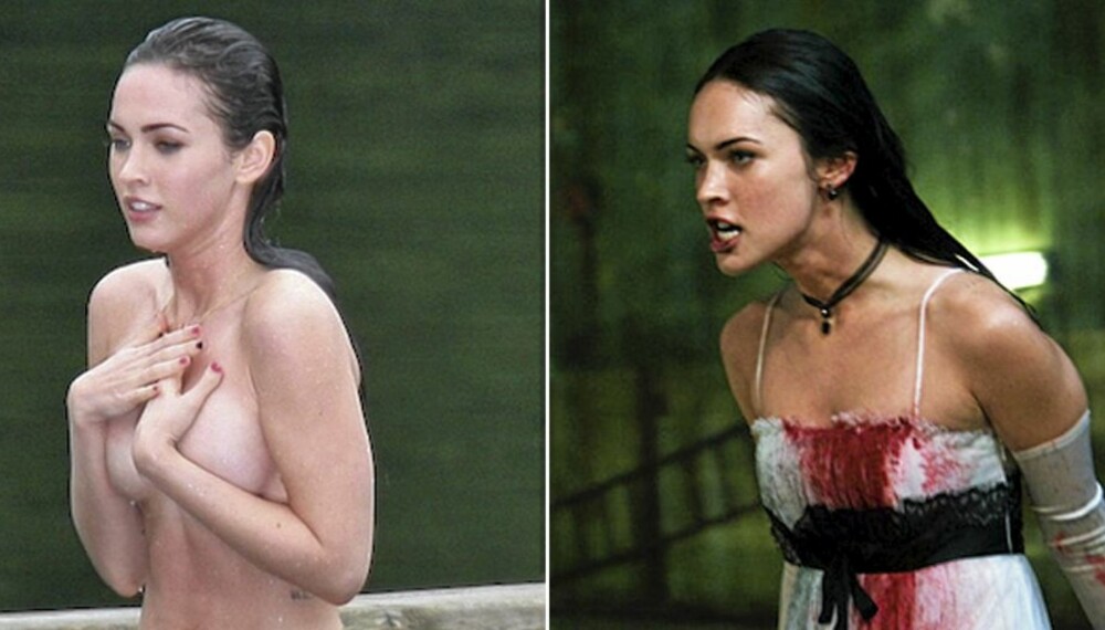 NAKEN OG FÆL: Megan Fox får vist frem flere sider av seg selv i Jennifer's Body.