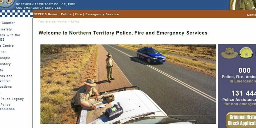 OFFISIELLE TALL: Fra politiet nord i Australia viste en voldsom økning i antall dødsulykker da fartsgrenser ble innført.