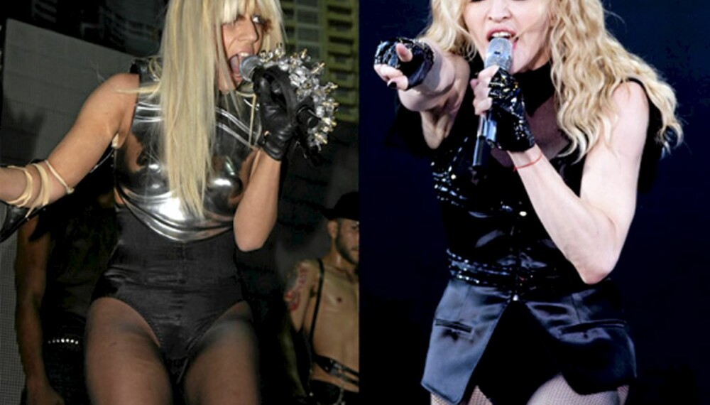 I NORGE: Madonna og Lady Gaga skal skape dansefeber i Norge i kveld.