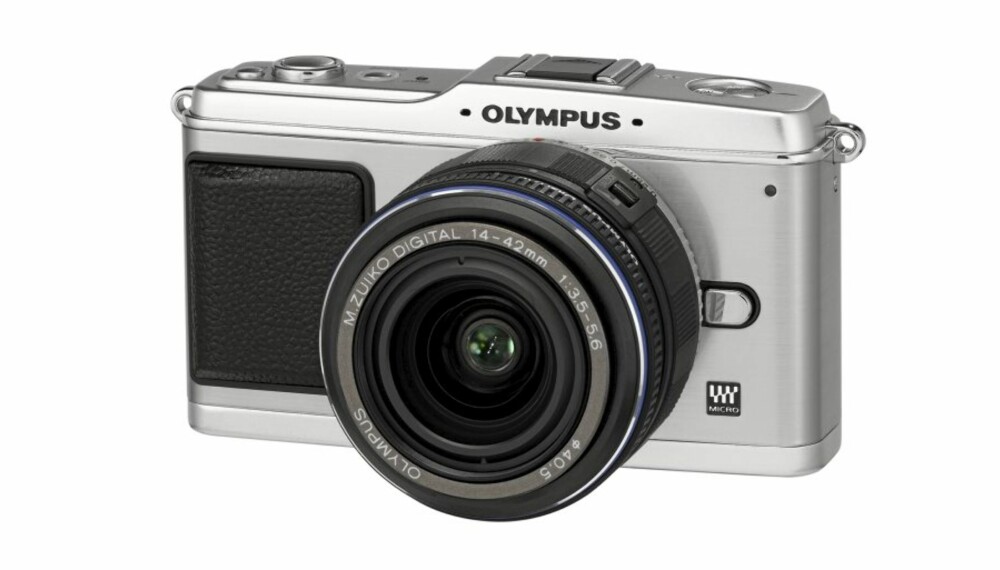 SPEILLØS: Olympus E-P1 er et speilreflekskamera uten speil. Det gjør det mindre, lettere, mer kompakt og morsommere å bruke.