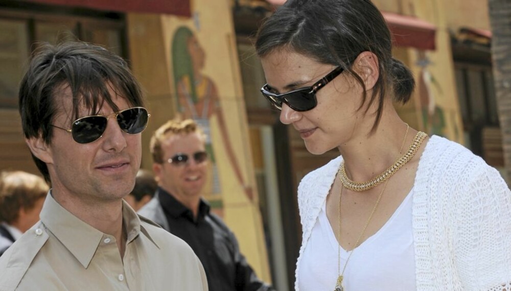 KRANGLEFANTER: Hvetebrødsdagene er definitivt over for stjerneparet  Tom Cruise og Katie Holmes.