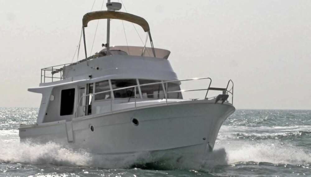 TRAWLER: Den franske båtbyggeren Beneteau lanserer Swift Trawler 34.