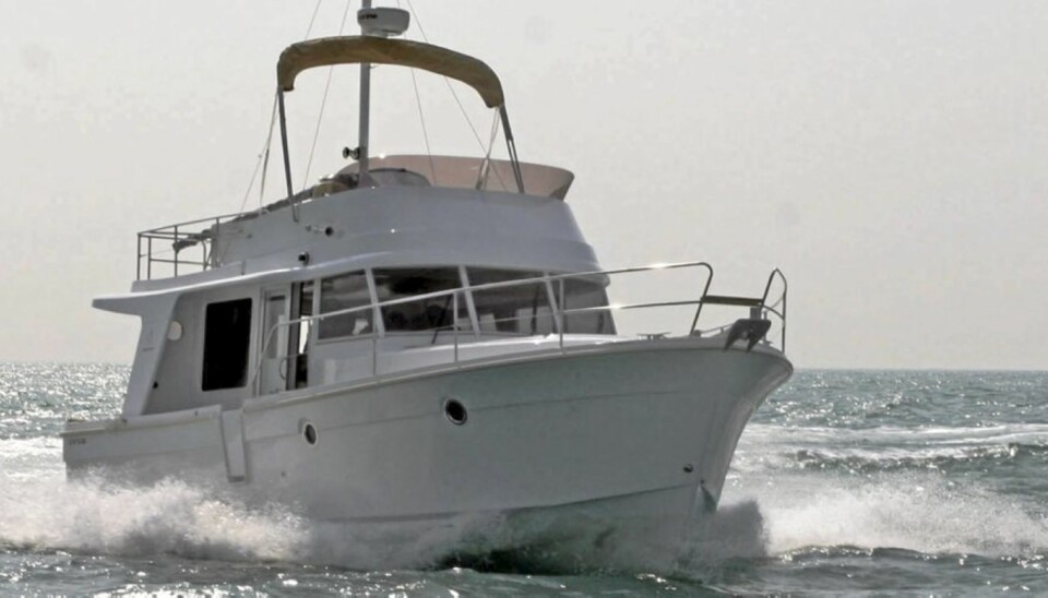 TRAWLER: Den franske båtbyggeren Beneteau lanserer Swift Trawler 34.