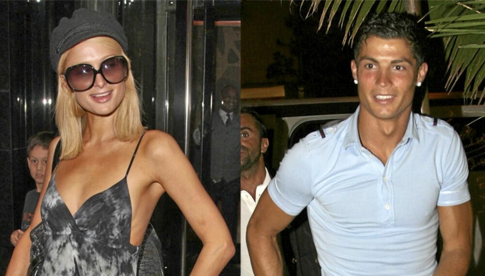 Så møttes de igen, Paris Hilton og Cristiano Ronaldo. Midt på natten i Nicky Hiltons hus i Beverly Hills.