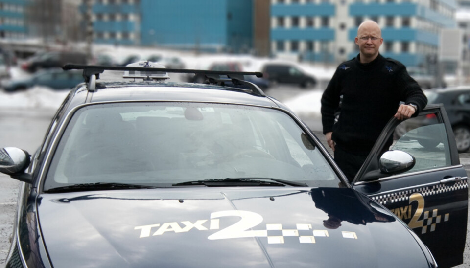 Han har PC i bilen