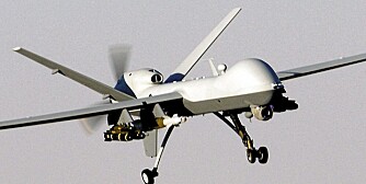 DRONEFLY: En MQ-9 Reaper kan lese et bilskilt fra tre kilometers høyde, se om natten og angripe med missiler og laserstyrte bomber, uten å bli sett fra bakken - Talibans skrekk!