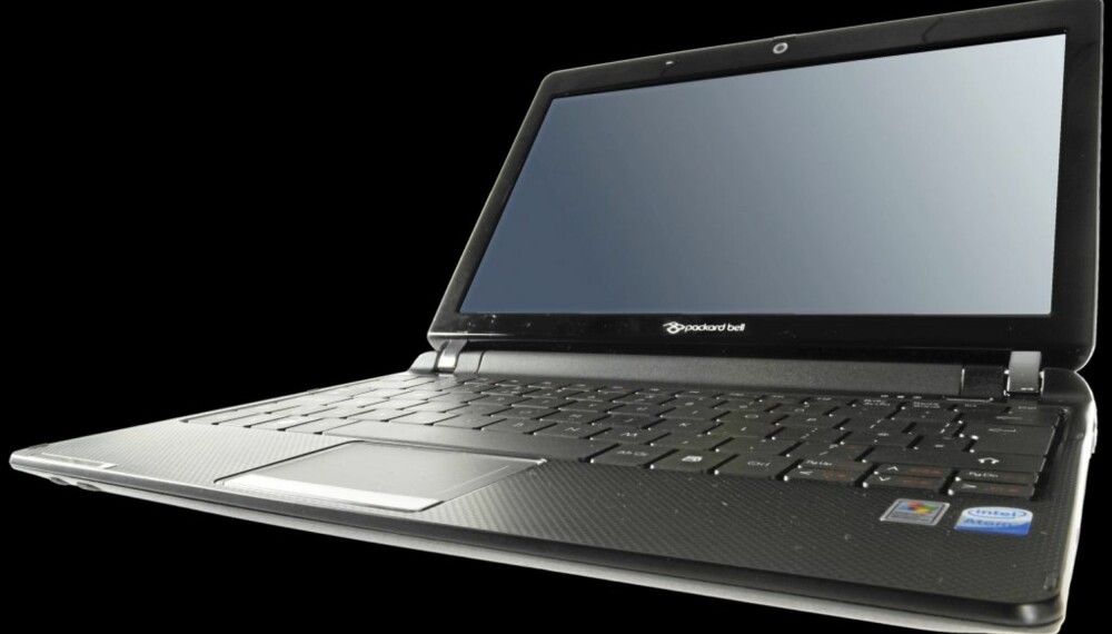 PEN: Packard Bell Dot M er så stor at den nesten har et tastatur i full størrelse.