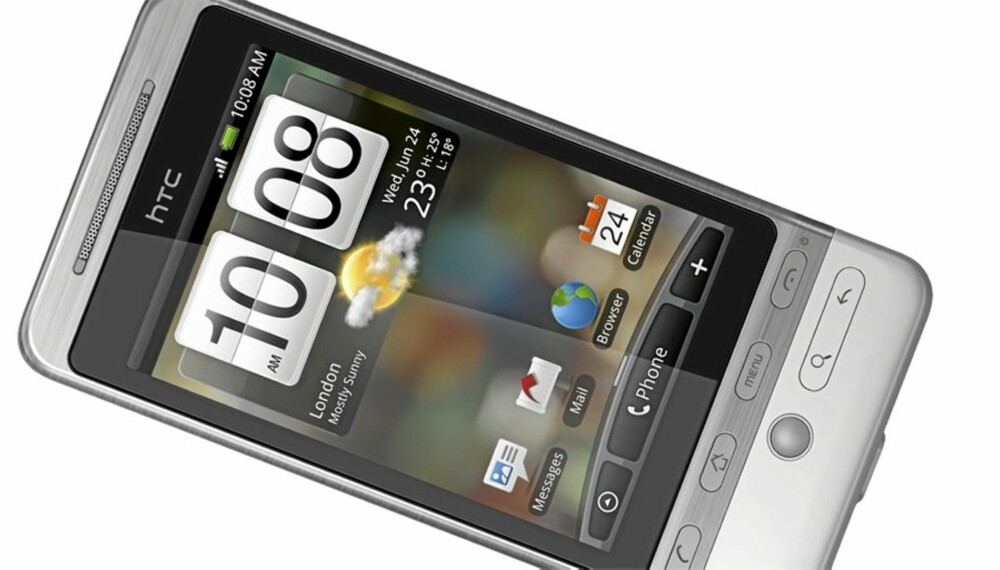NY ANDROID: HTC Hero blir Andorid-mobil nummer to fra HTC i Norge.