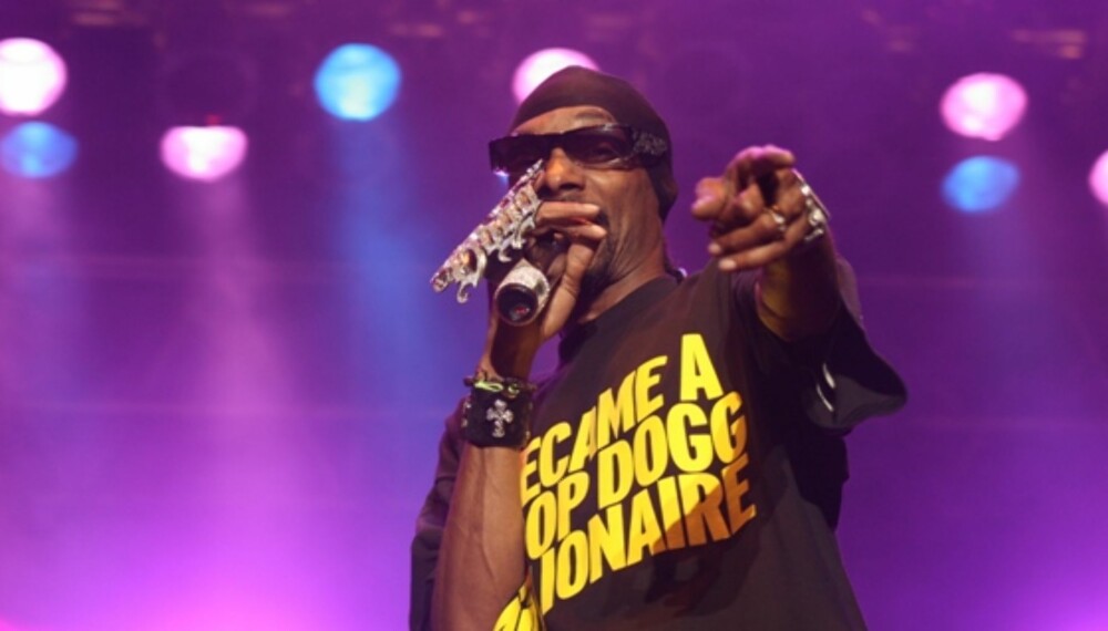 LEVERTE VARENE: Liten tvil om at Snoop Dogg liker å glitre litt ...