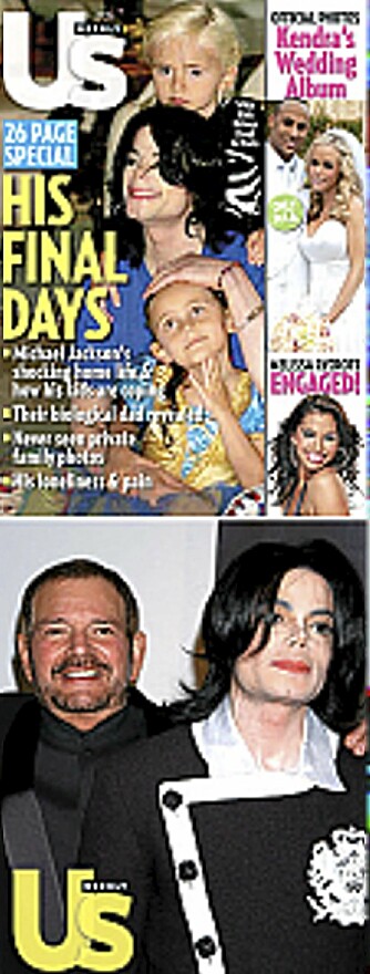 Hudlegen Arnold Klein er den biologiske faren til de to eldste Jackson-barna, hevder US Weekly.
