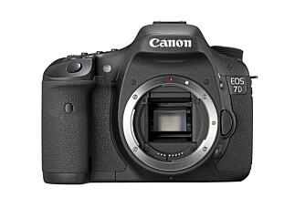 Canon EOS 7D er et semiproft speilrfleks med 18 megapikslers oppløsning som kan ta opp til 8 bilder i sekundet.