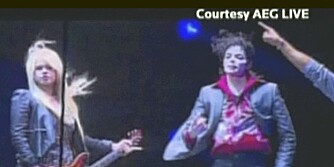 I STORSLAG: Michael Jackson sprudlet under den siste prøven før konsertserien.