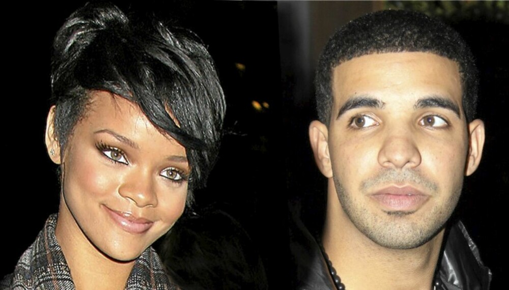 FORELSKET: Rihanna og Aubrey skal ha datet i rundt to måneder.