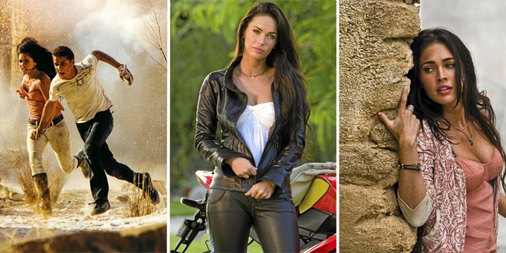 TRANSFORMERS: Megan Fox er mest kjent for sin rolle i de to  Transformers-filmene.
