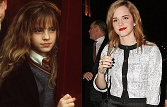 Emma Watson, før og nå