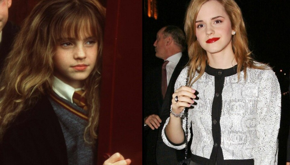 Emma Watson, før og nå
