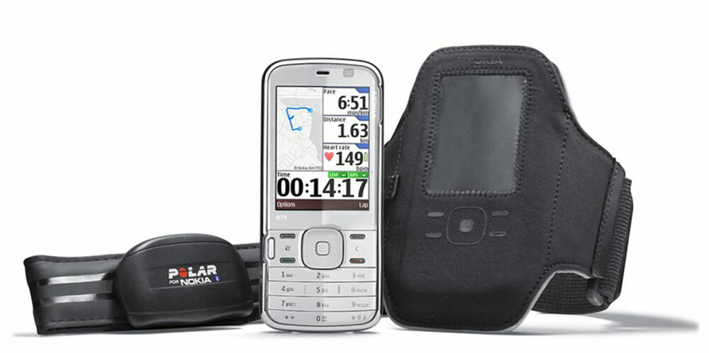 Har du en Nokia kan du bruke Sports Tracker til å spore treningsruten din.