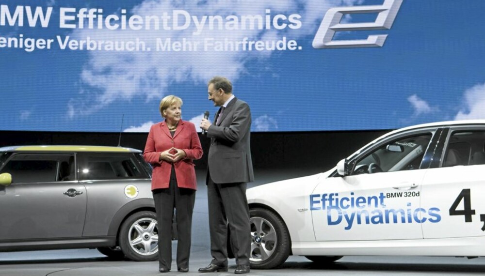 KRAFTIG REDUKSJON: BMW er det merket som reduserte sine samlede flåteutslipp klart best fra 2007 til 2008.