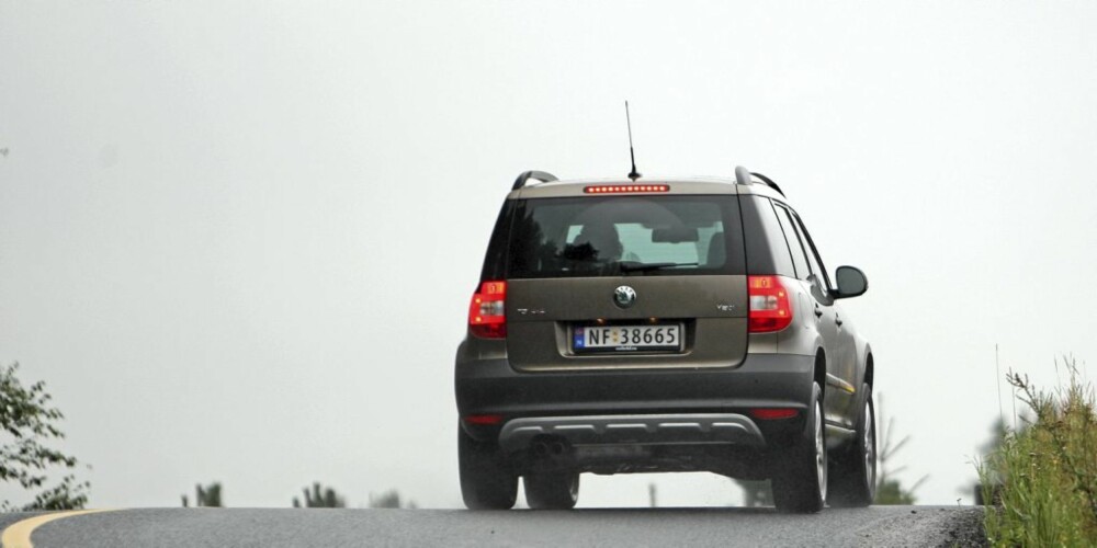 SKODA YETI: Best nå alle egenskaper er lagt sammen og summert. SKODA YETI: Best nå alle egenskaper er lagt sammen og summert.