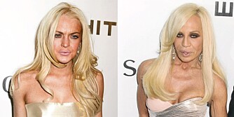 HVEM ER HVEM?: Lindsay Lohan har snart tatt igjen Donatella Versace.