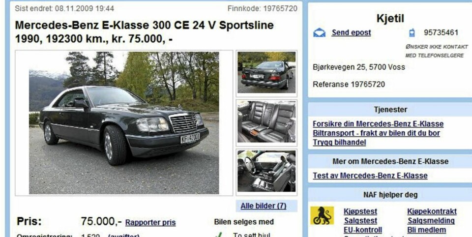 4 kule bruktbiler til 75 000 kroner
