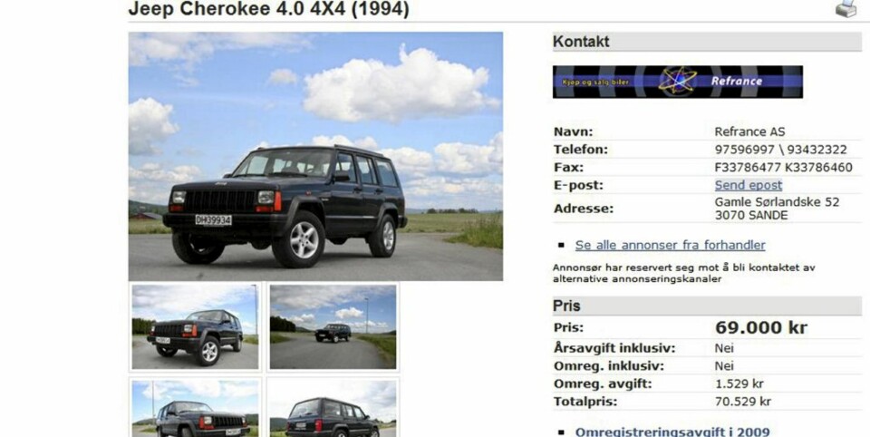 4 kule bruktbiler til 75 000 kroner