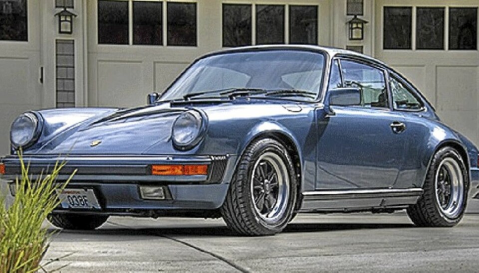 GARASJEVARMER: 88-modell 911 3,2 Carrera pryder enhver garasje.