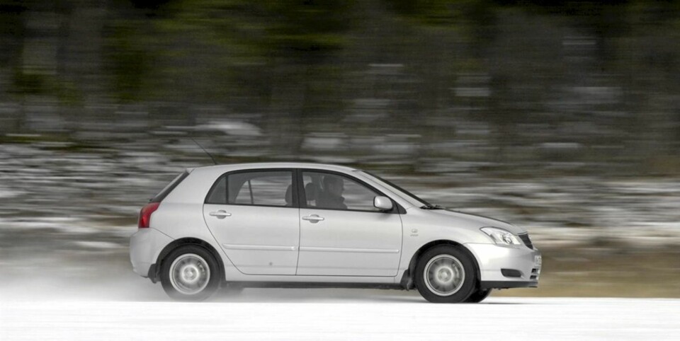 TOYOTA COROLLA: Bør være et trygt kjøp for dem som er ute etter en brukt kompaktbil. FOTO: Terje Bjørnsen