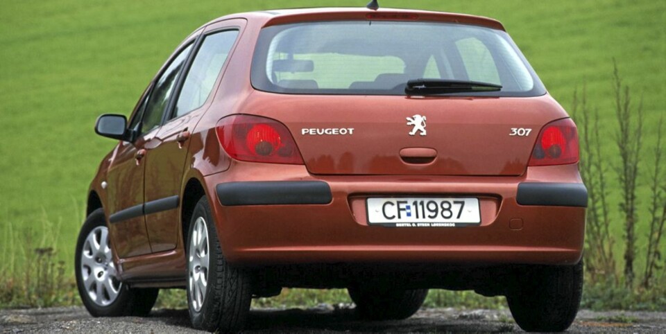 Langtest: 8000 km med Peugeot 307 2001