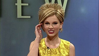 Taylor gjorde også en parodi av reality-mamma Kate Gosselin da hun gjestet SNL.