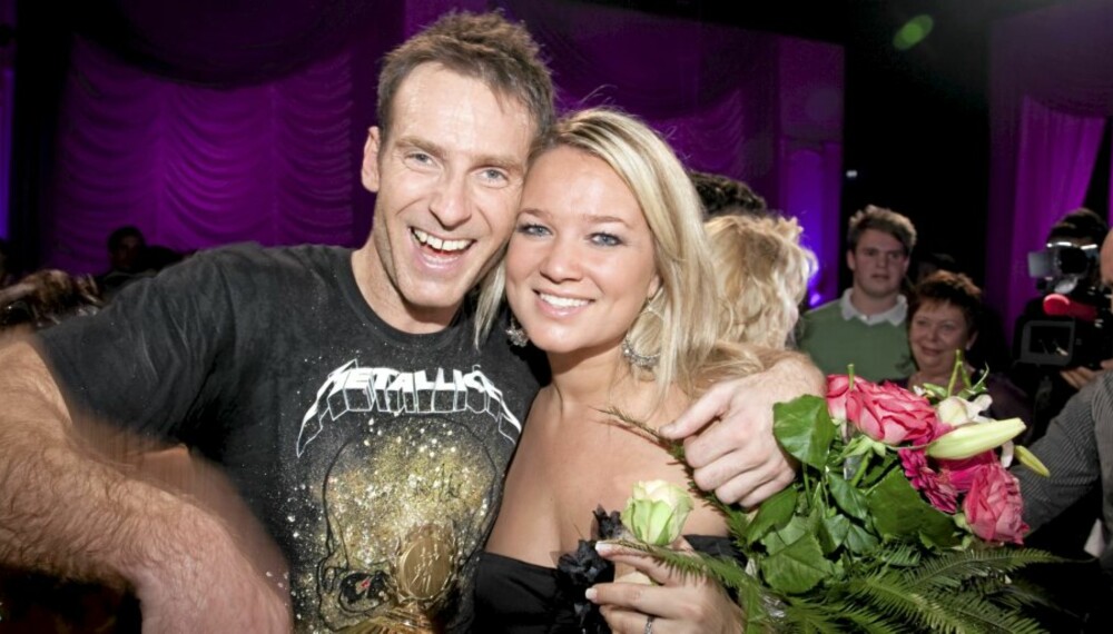 FERIEFRIERI:  Carsten Skjelbreid (38) benyttet ferien til å fri til kjæresten Tonje Wøllo (36).