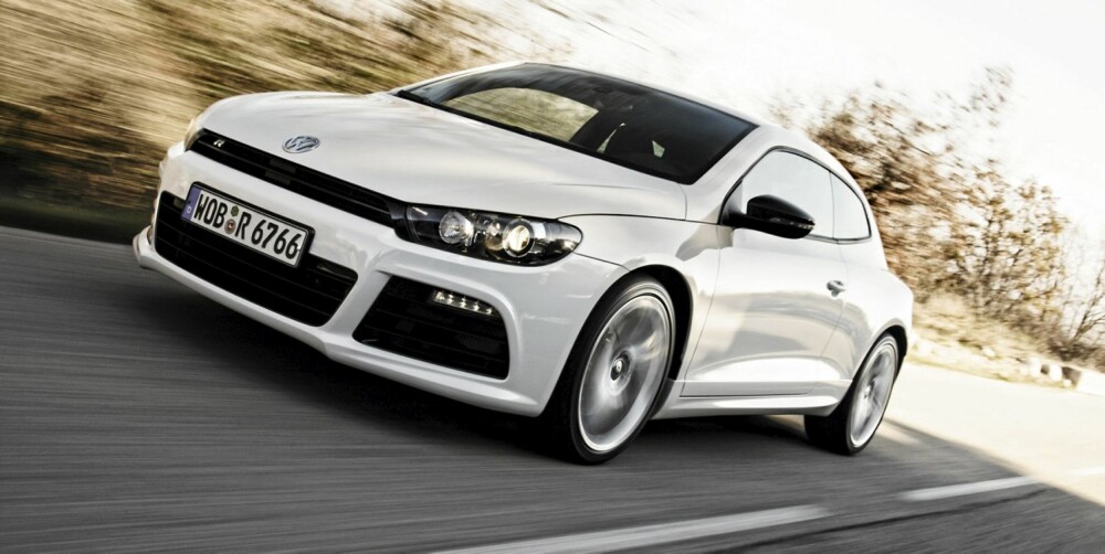 VW Scirocco R Car var den råeste kombikupéen i 2009, mener Car.