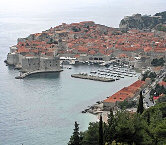 DUBROVNIK: Gamlebyen i Dubrovnik står på UNESCOs verdensarvliste.