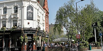 WHITE HORSE: Londons beste pub!