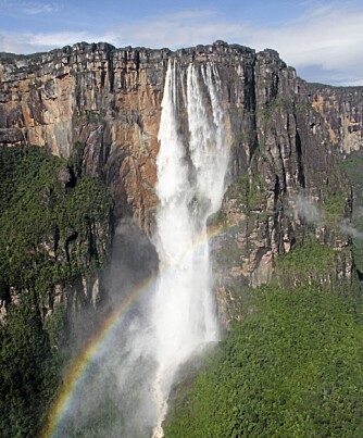 ANGEL FALLS: Verdens lengste foss, Angel Falls, finner du i Venezuela.