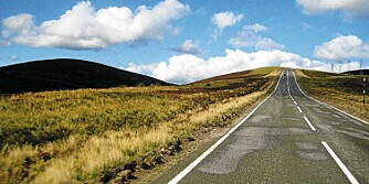 MC-VEIER: Veien i det skotske høylandet er som skapt for MC-turister.