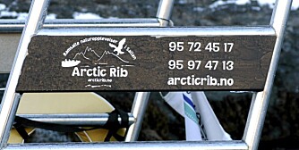 ARCTIC RIB: Et fartsfylt eventselskap lokalisert i Fauske og Bodø, som opererer i hele Salten og nord til Lofoten og Vesterålen. Gutta ordner marine opplevelser med RIB - havørn-safari, strømrafting i Slatstraumen, hval-safari og mye mer.