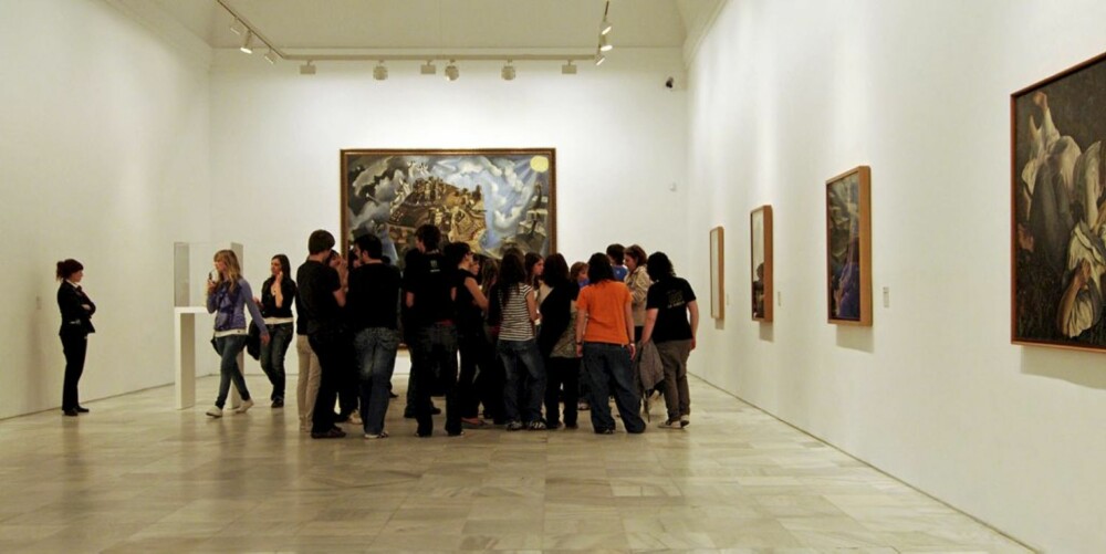 KJENTE KUNSTVERK: Noen av verdens mest kjente malerier finner du i Centro  de Arte Reina Sofia.