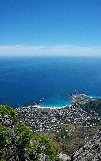 FANTASTISK: Utsikten fra Table Mountain i Cape Town er intet annet enn fantastisk.