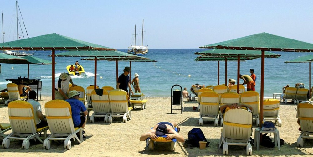POPULÆRT: Tyrkia er et av de mest populære ferielandene i år. Dette bildet er fra Kemer i Tyrkia.