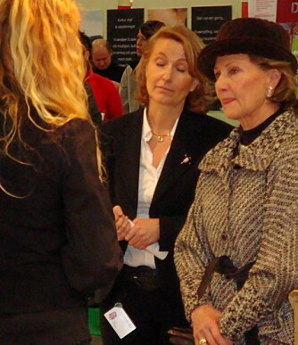 TILSTEDE: Dronning Sonja var til stede under åpningen av årets reiselivsmesse ¿Reiseliv 09¿.