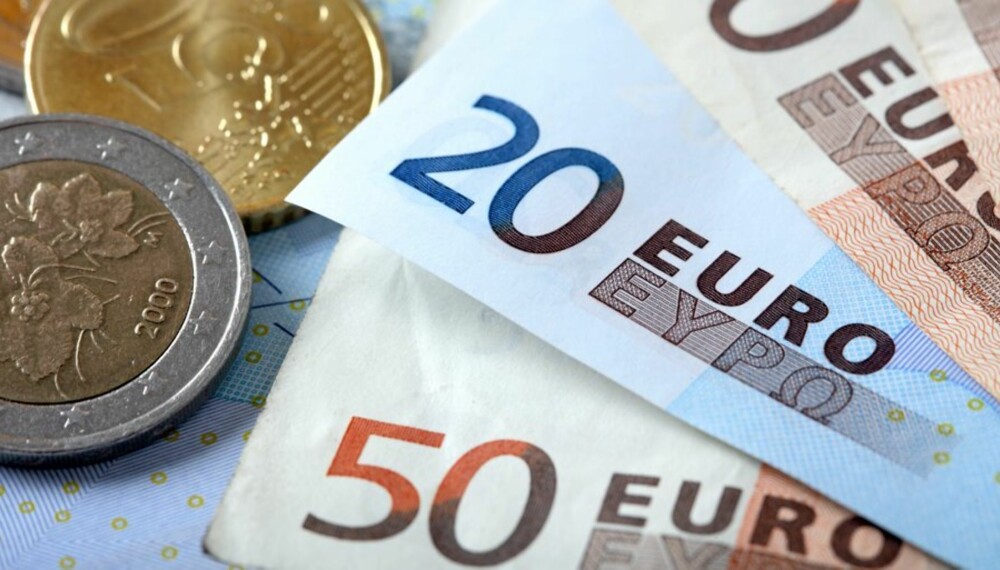 DYR EURO: Aldri tidligere har du måttet betale mer for euroen enn nå.